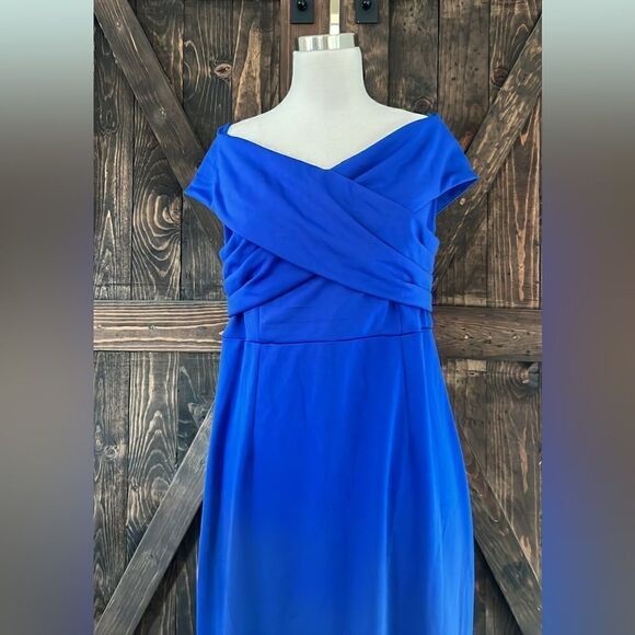 NWT Grace Karin WOMEN Backless Off Shoulder
Ruched Dress Blue Large - Picture 5 of 15